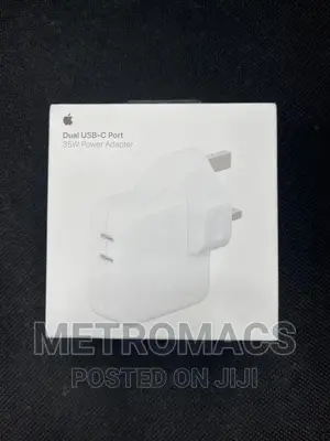 Genuine Apple 35W Dual USB-C Port Power Adapter