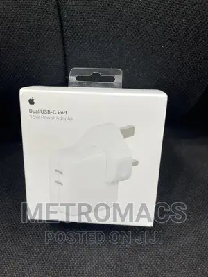 Genuine Apple 35W Dual USB-C Port Power Adapter