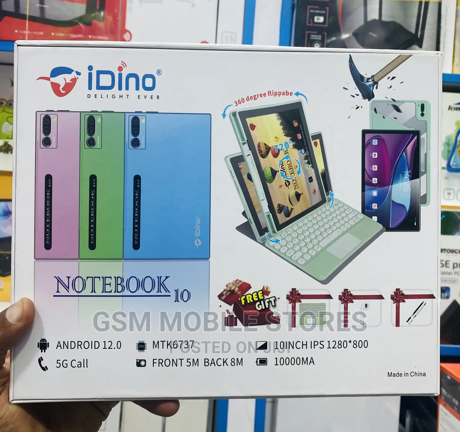 New Idino Notebook 10 512 GB Blue