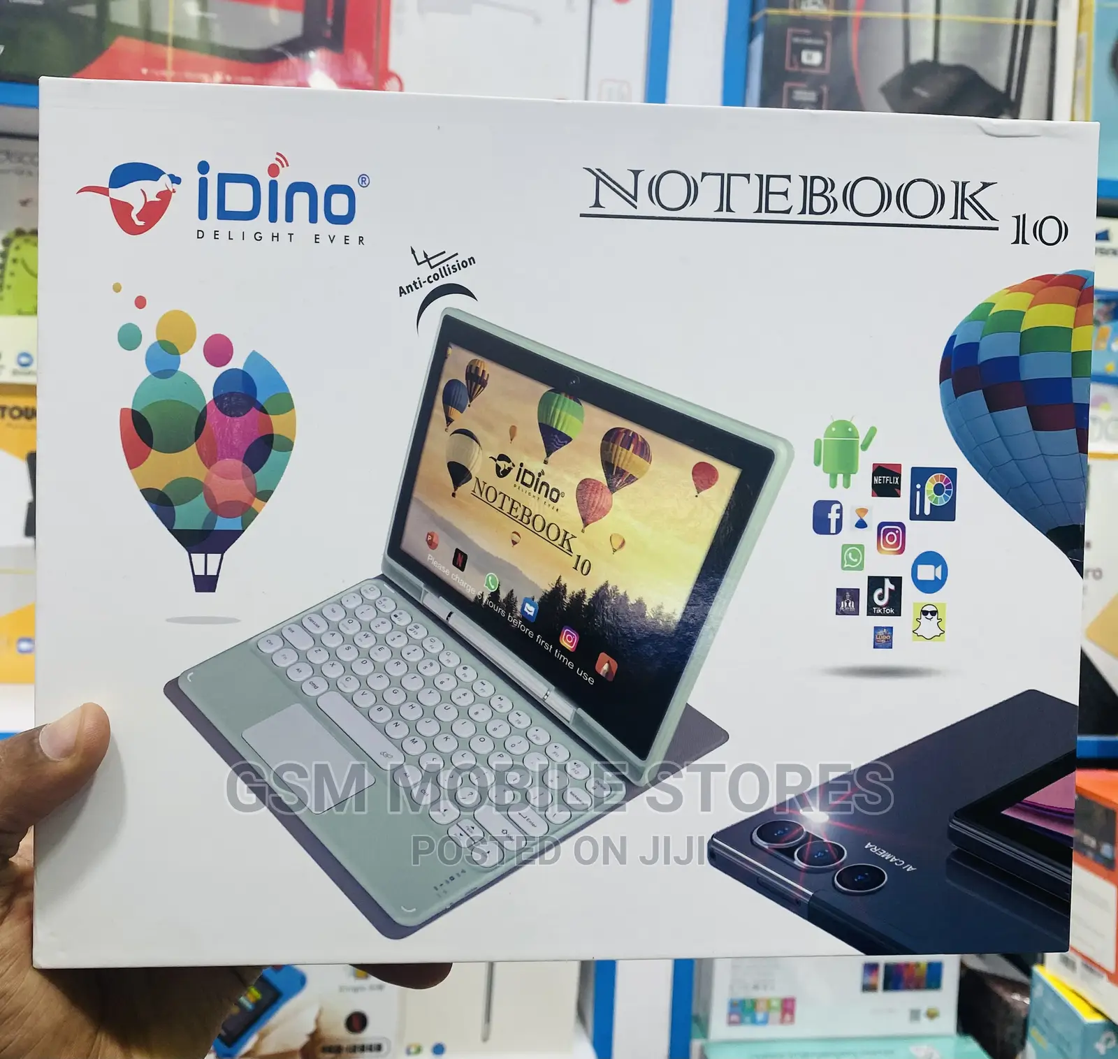 New Idino Notebook 10 512 GB Blue