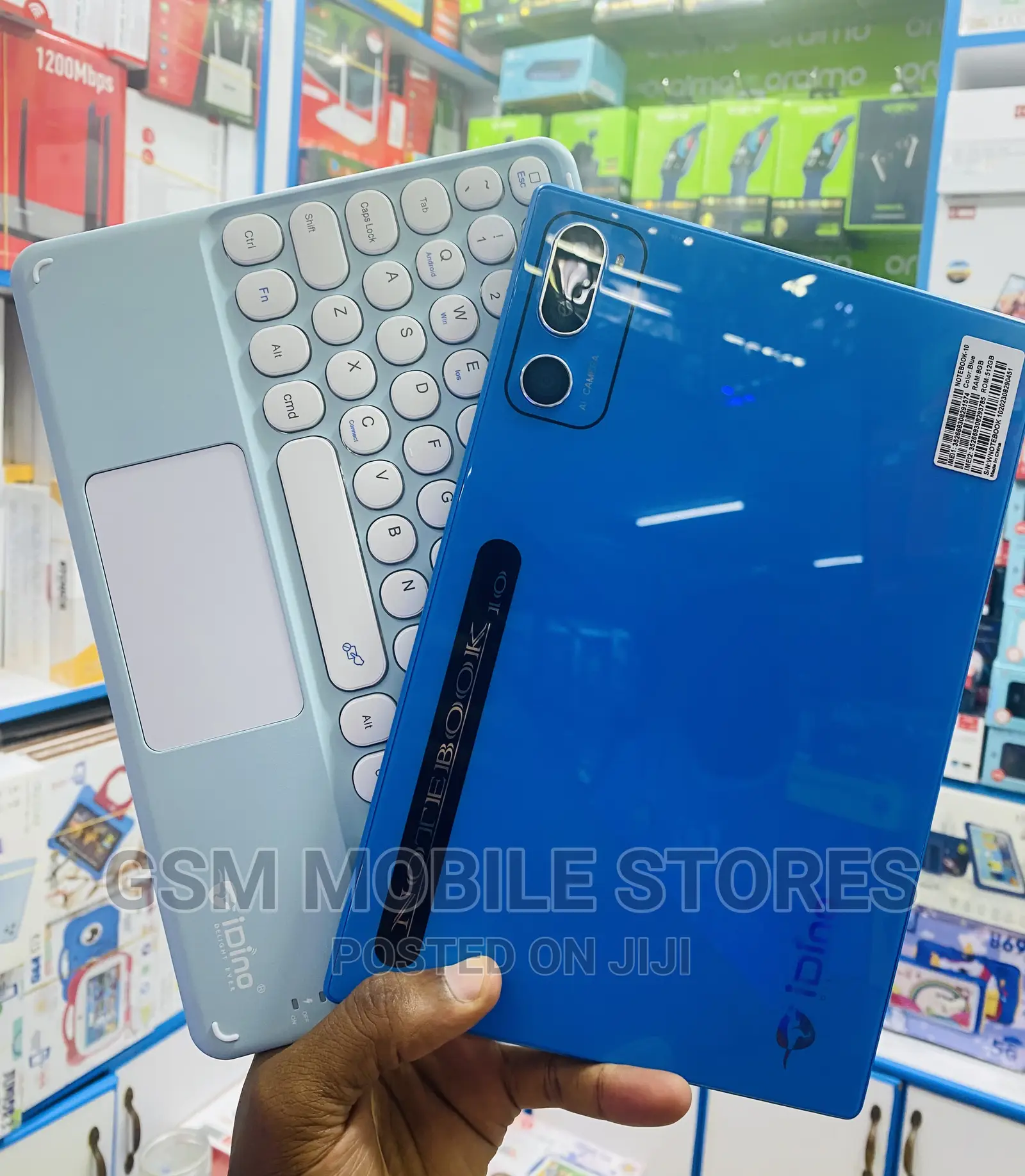 New Idino Notebook 10 512 GB Blue