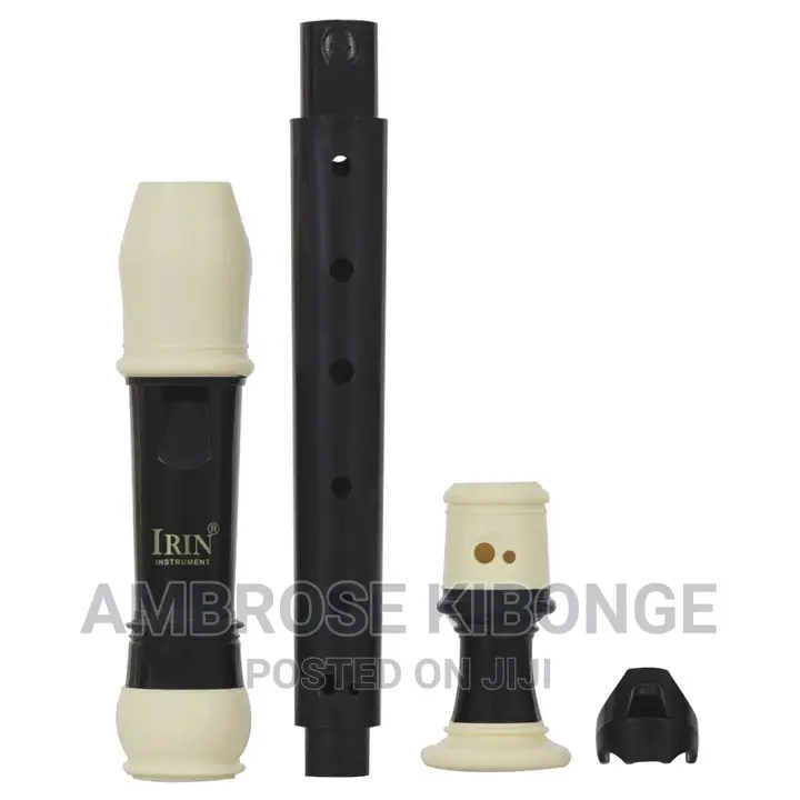 German Style 8 Hole Soprano Flute Recorder With Cleaning Rod