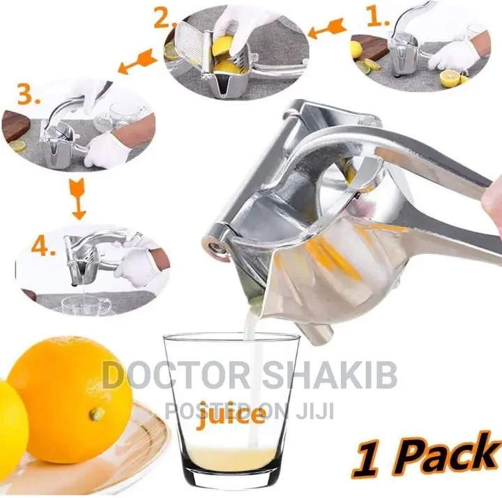 Stainless Steel Hand Pressure Fruit Lemon Juicer