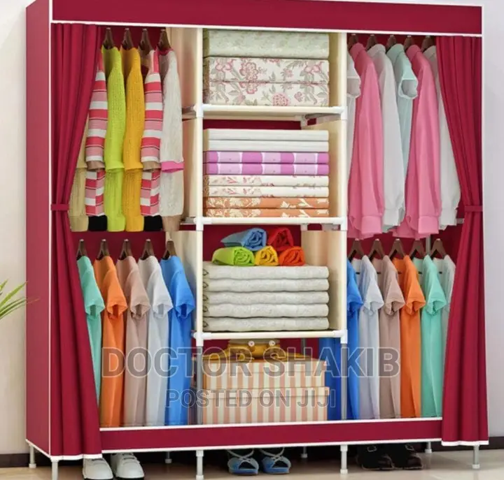 Simple Fashioned Non-Woven Portable Wardrobe