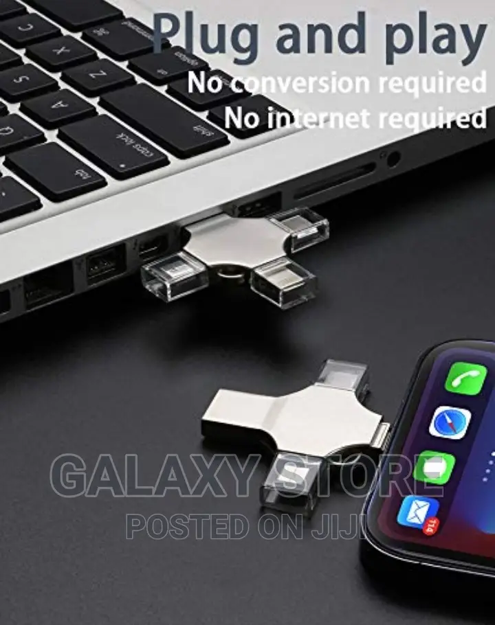 3in1 OTG Adapter, USB C ,Lightning, Micro USB To USB Adapter