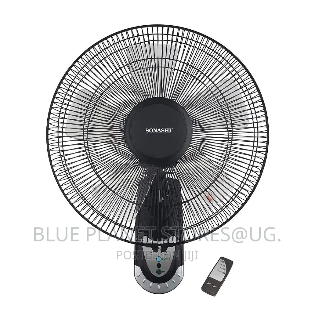 SONASHI "16" Wall Fans With Remote \\ 60w \\ SF-8007-WR
