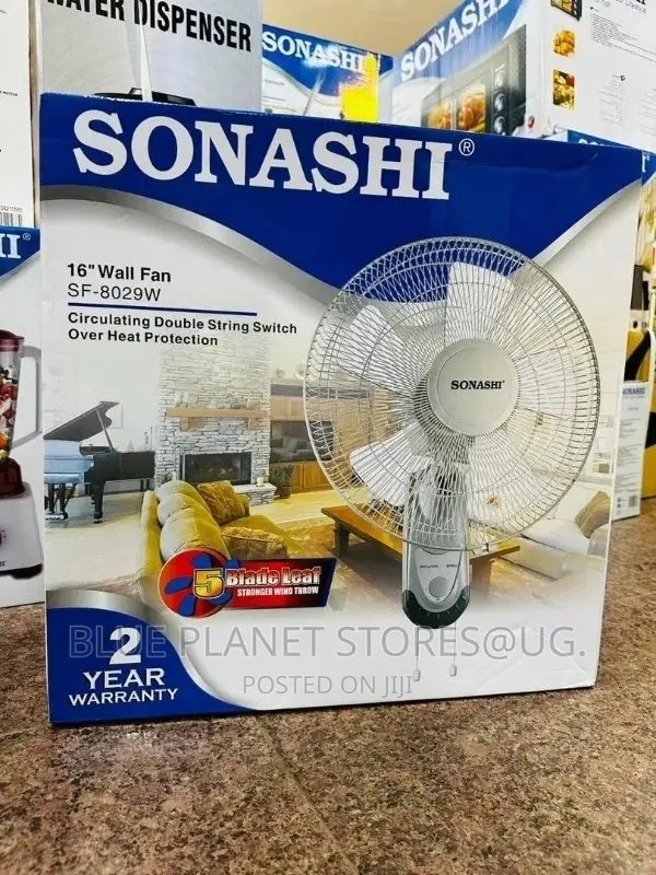 SONASHI 16" Electric Wall Fans \\ 60w \\ SF-8029W
