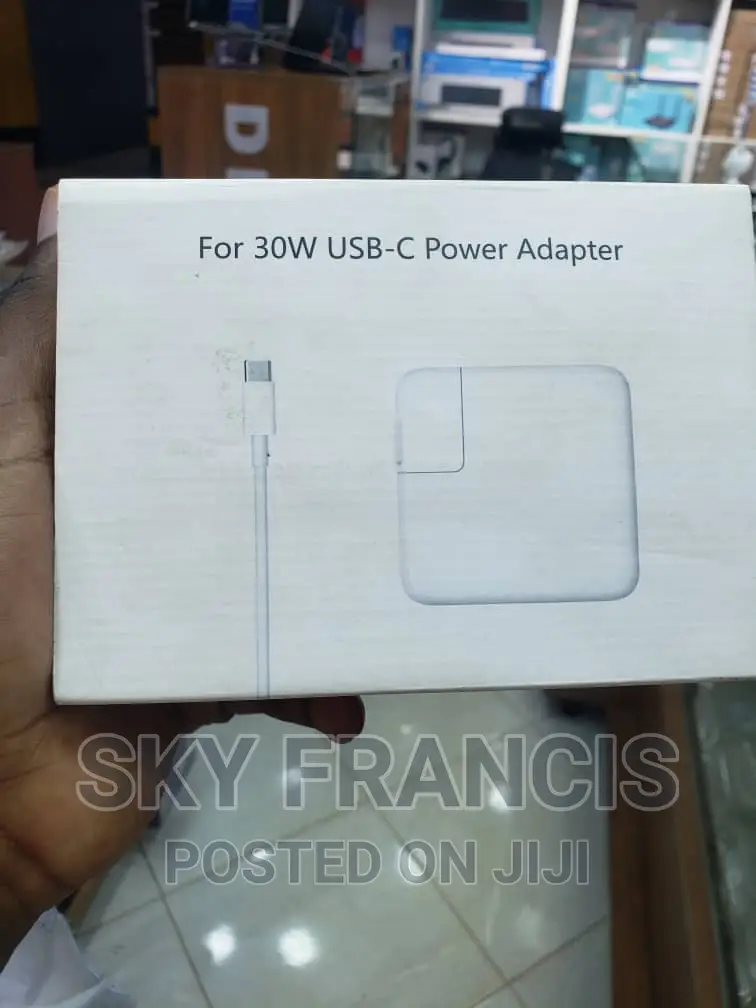 Macbook for 30w USB -C Power Adapter.