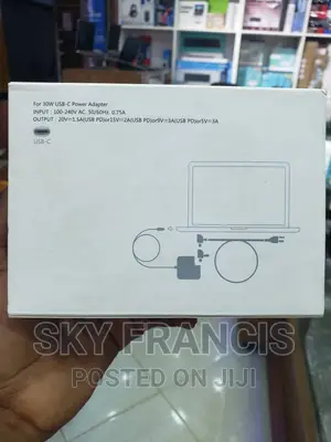 Macbook for 30w USB -C Power Adapter.