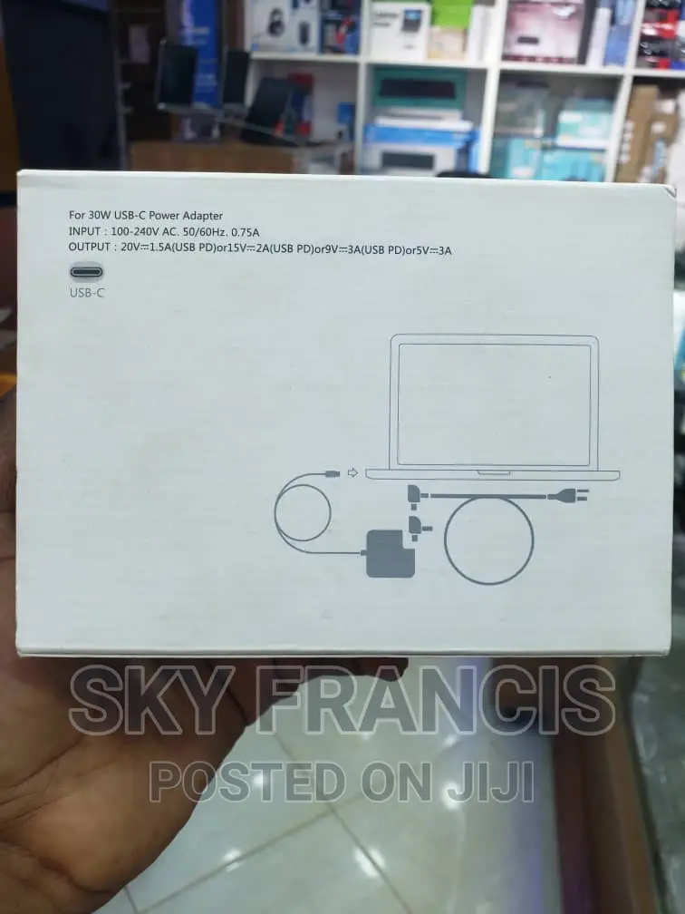 Macbook for 30w USB -C Power Adapter.