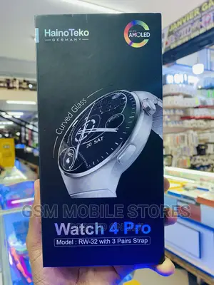 Hainoteko RW-32 Watch 4pro Calling Smartwatch AMOLED Display