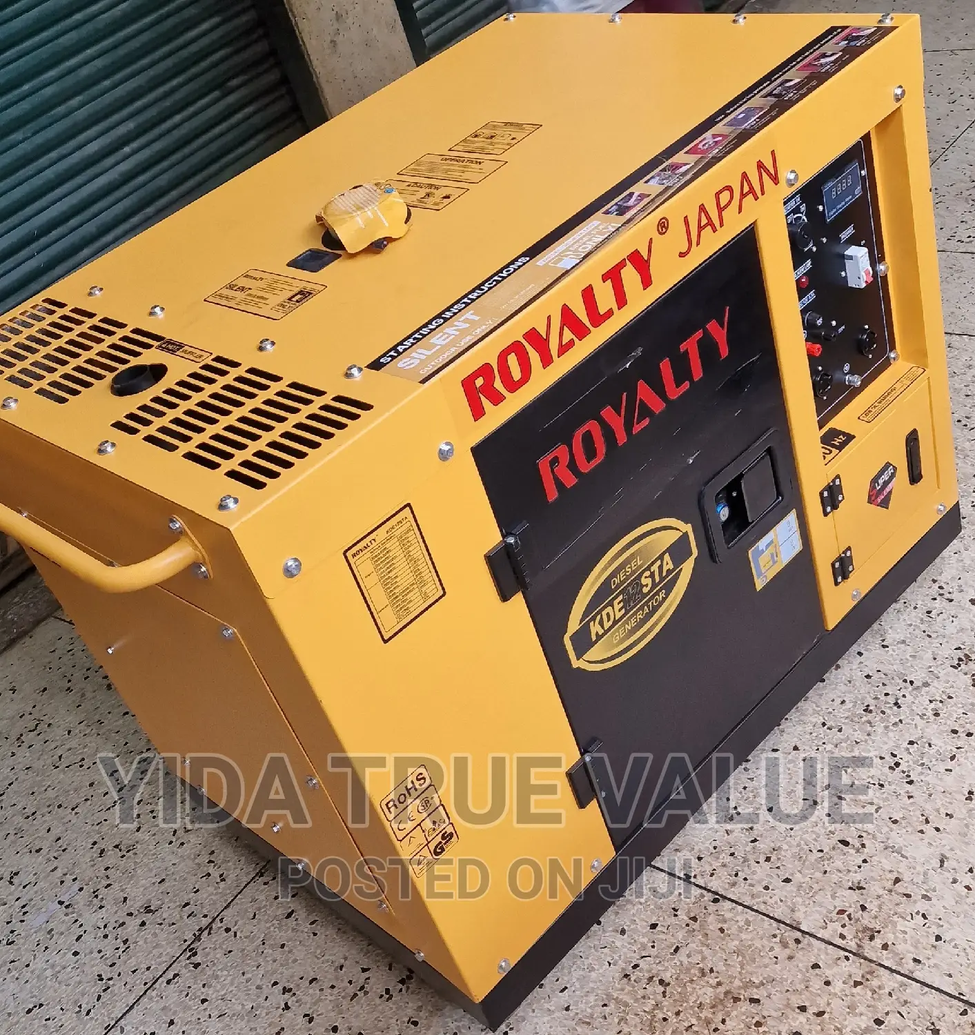 Generator Royalty 11kva Japan