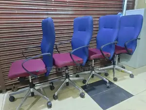 Second Hand Blue-Maroon Chairs