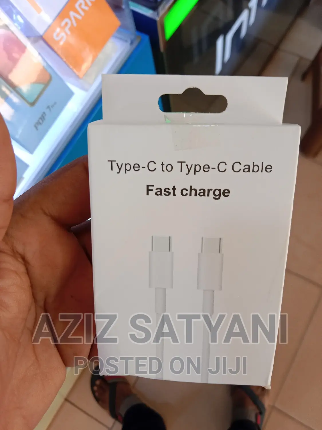 100% Original Type C to Type C Cable 1meter
