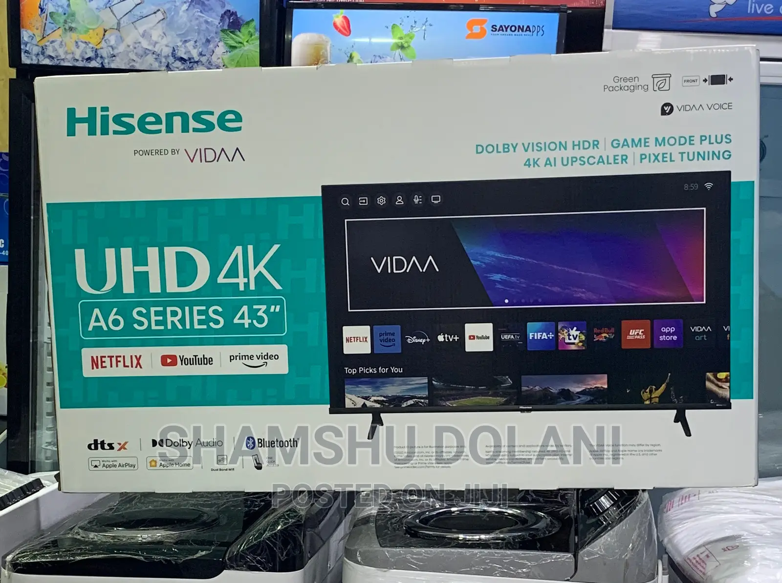 Smart Tv Hisense 43 Uhd Out of Stock