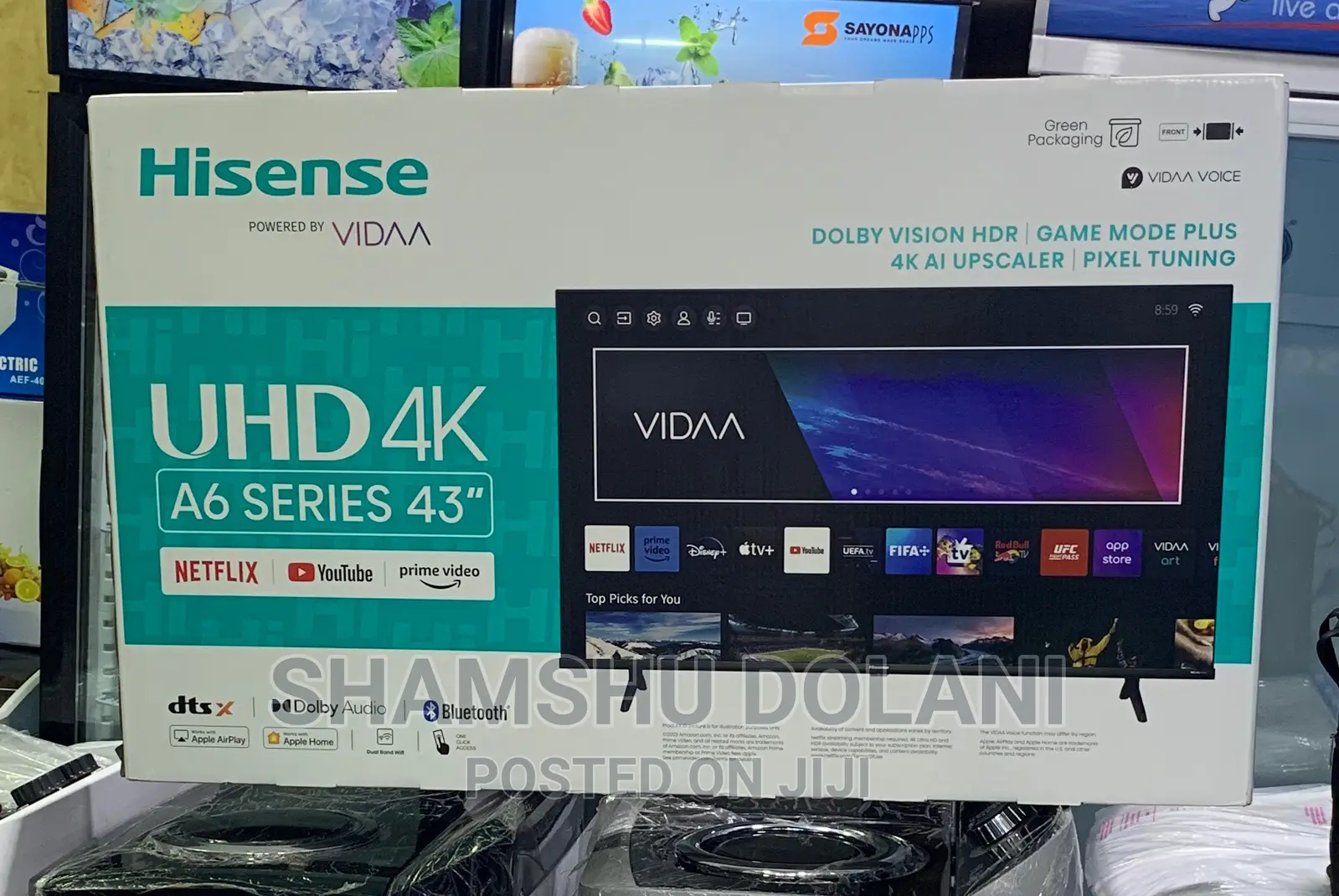Smart Tv Hisense 43 Uhd Out of Stock
