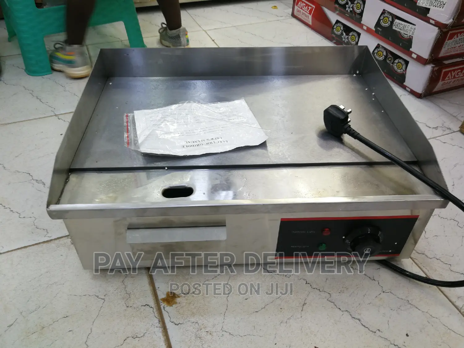 Electric Chapati Griddle 88 in Central Division Restaurant & Catering