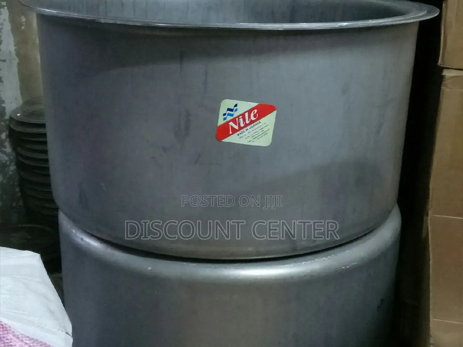 Saucepans 2 Pieces 130 Liter and 125 Liter