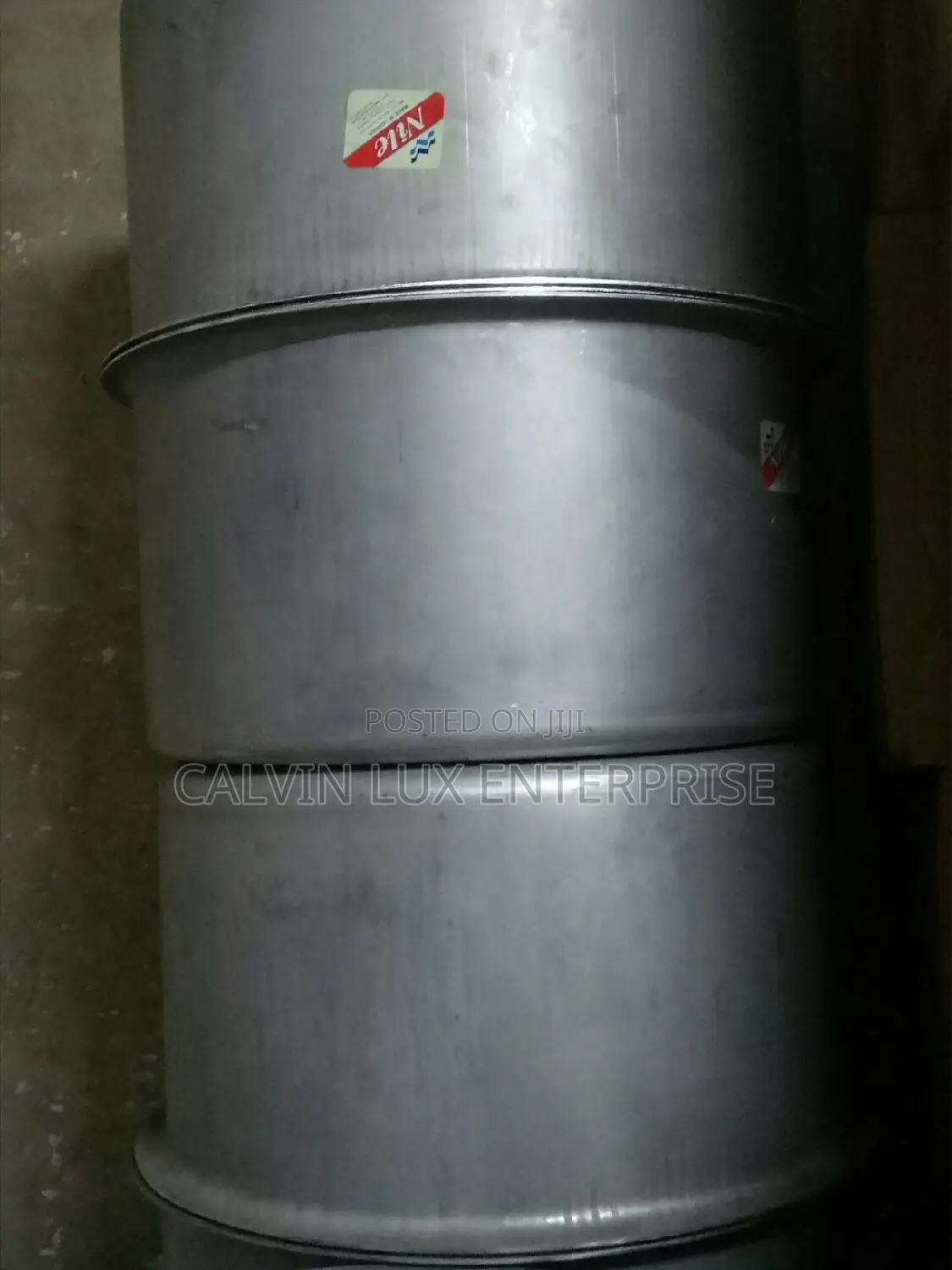 Saucepans 2 Pieces 130 Liter and 125 Liter
