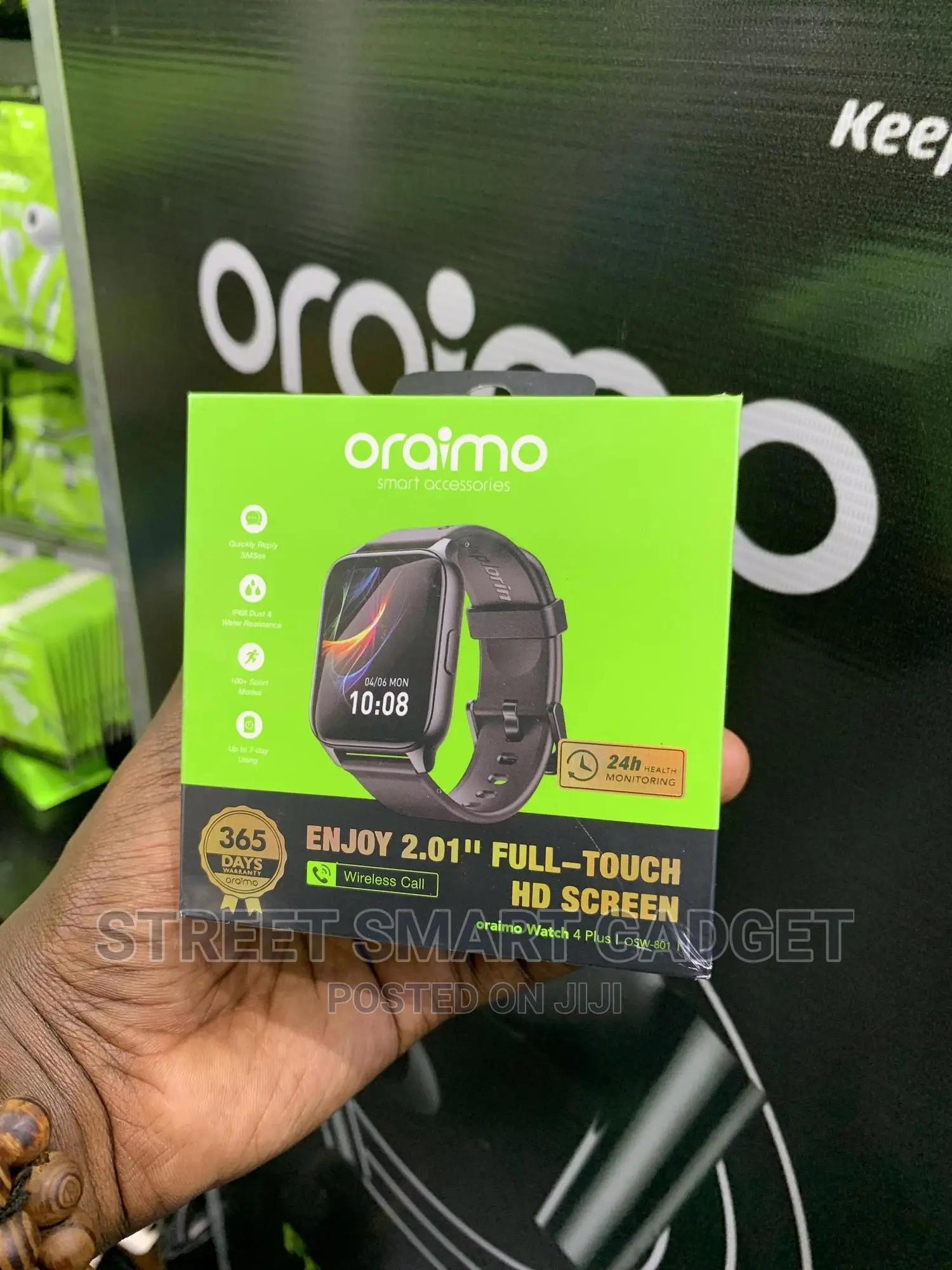 ORAIMO WATCH 4 Plus 2.01 Full Touch HD Screen