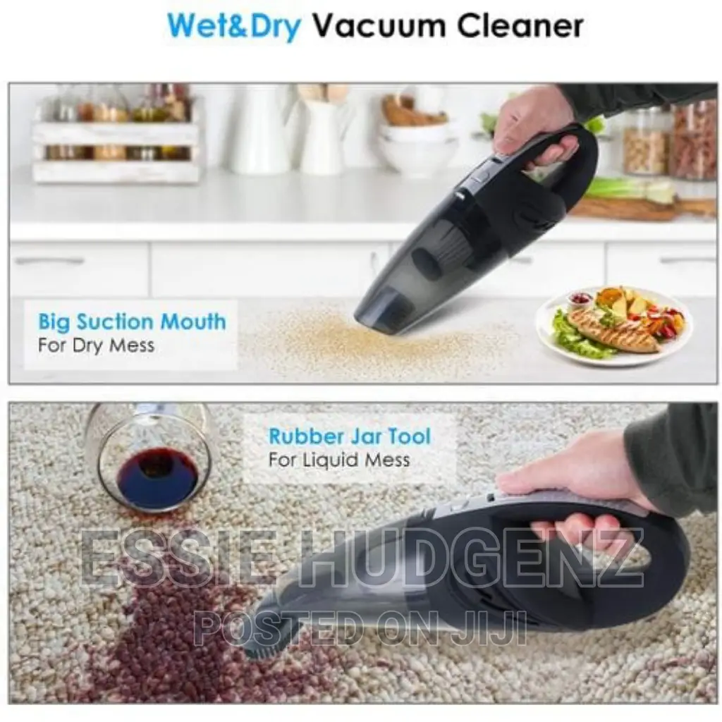 Rechargable and Portable Home or Car Vacuum Cleaner
