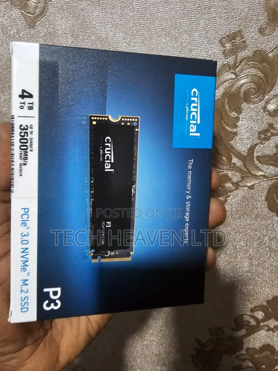 Crucial P3 4tb Nvme Pcie Gen3 SSD