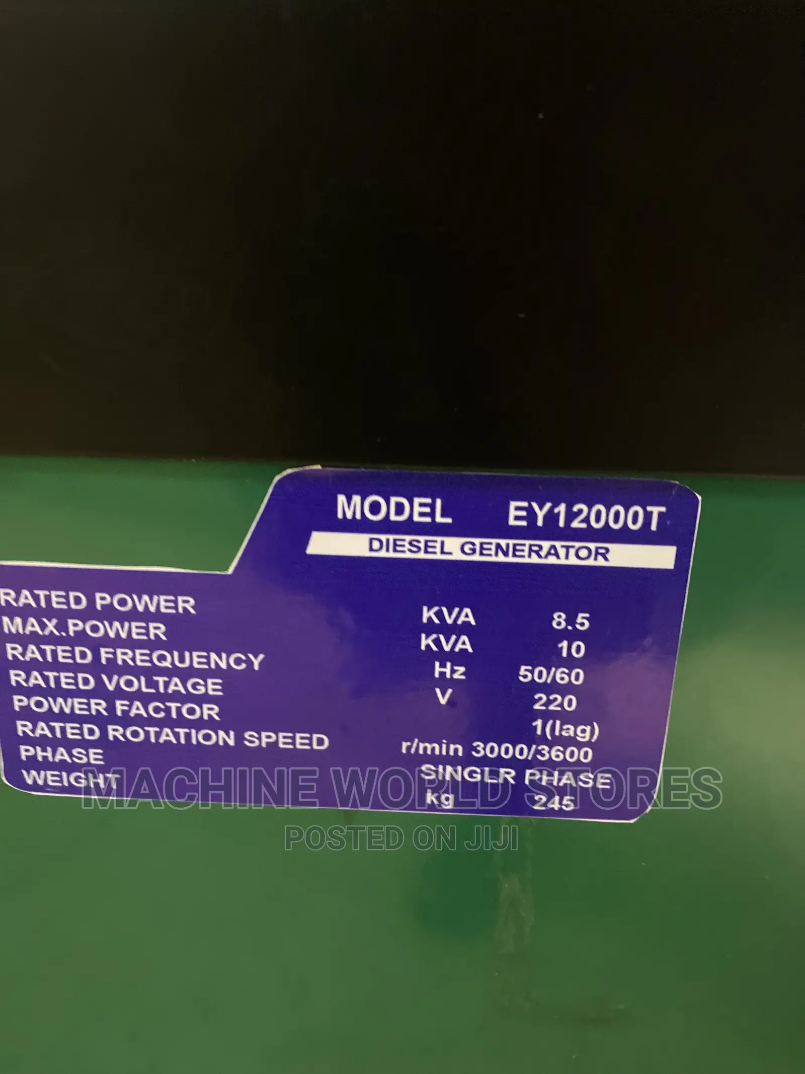 Diesel Generator 10kw (Royalty Japan)