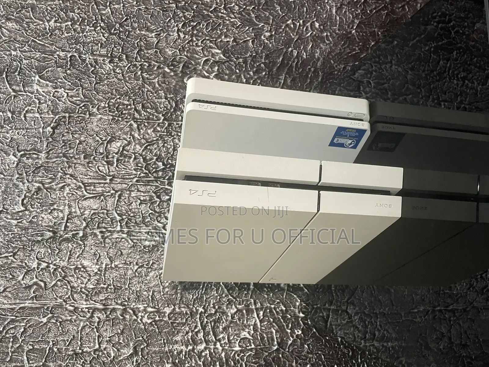 PS4 Consoles Coloured