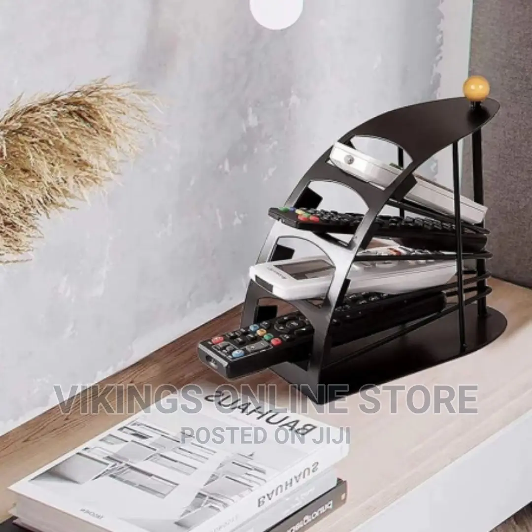 Metallic Remote Organizers Holds Up to 4 Pieces
