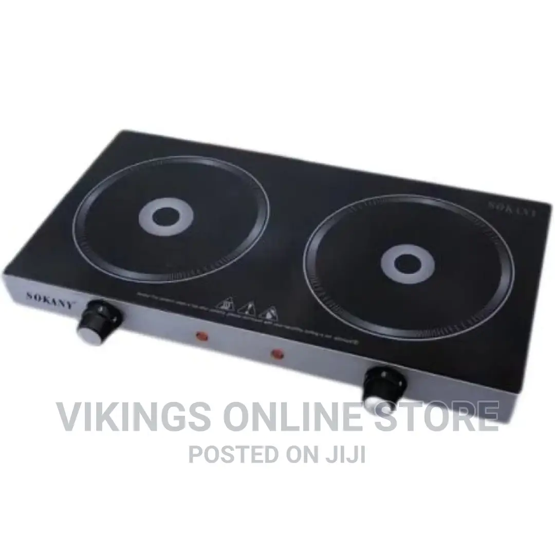 Sokany Tabletop Cooker Electric Infrared Cooker Stove Black