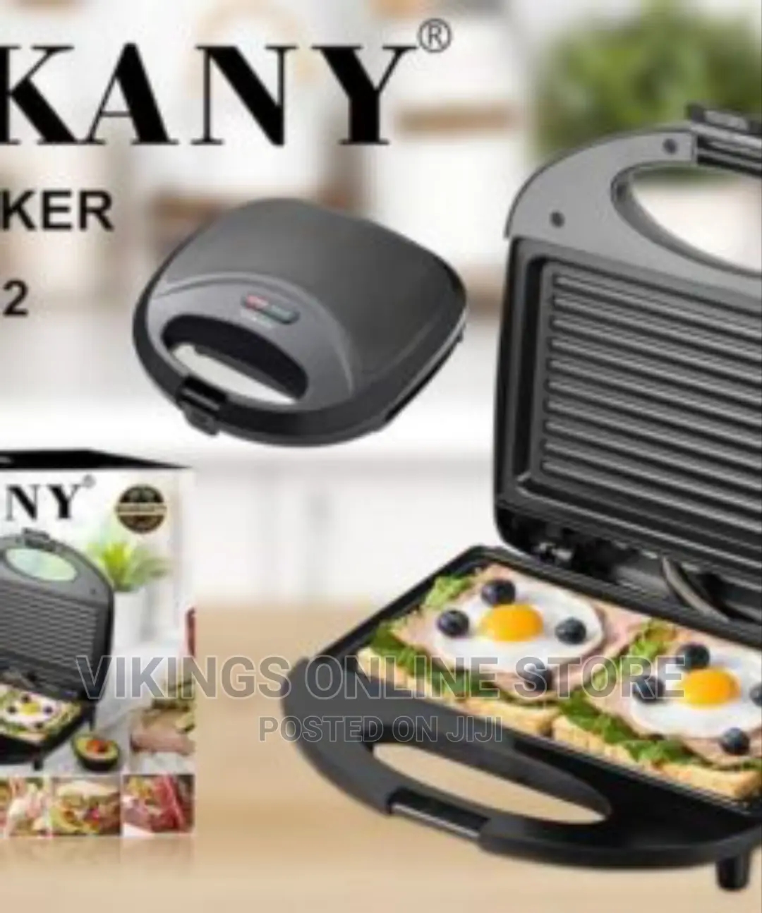 Sokany Sk-BBQ-142 Grill Sandwich Maker