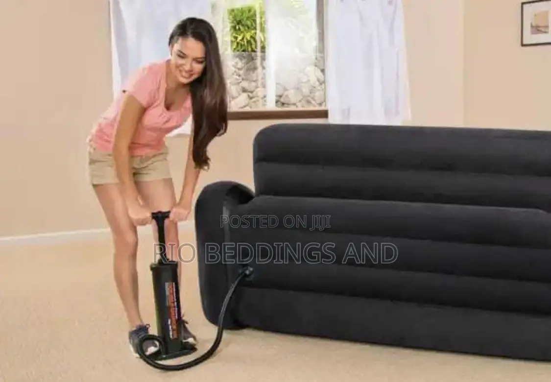 Air Sofa Chair Two Seats With Smart Bed and Pump