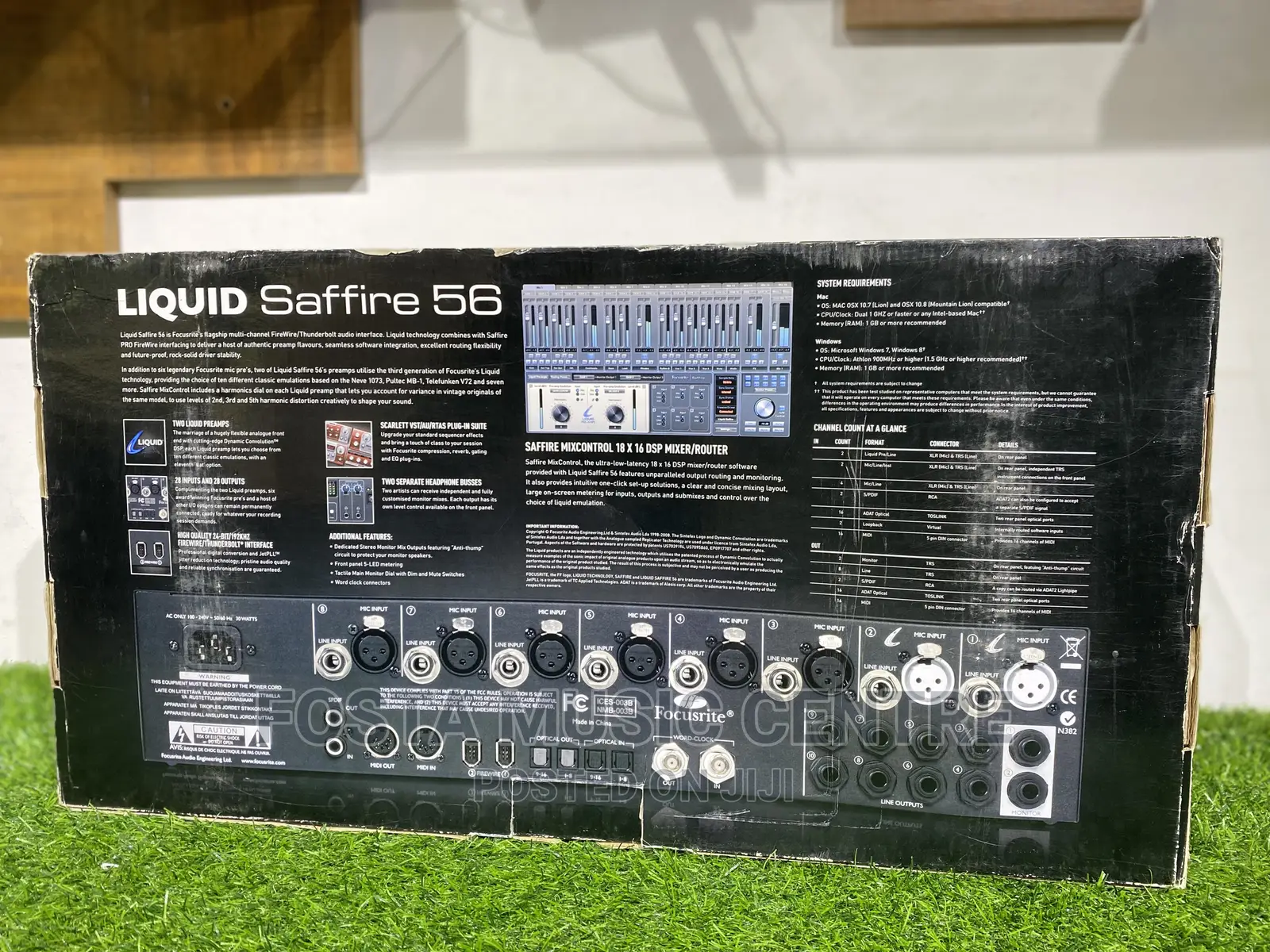 Focusrite Liquid Saffire 56 With 2 Special Mic Channels