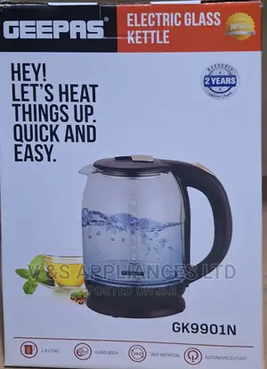 Geepas Electric Glass Kettle