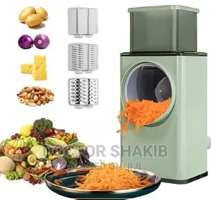 Manual Vegetable Slicer,Grater, Shredder With Handle