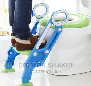 New Design High Quality Adjustable Toilet Trainer Stairs