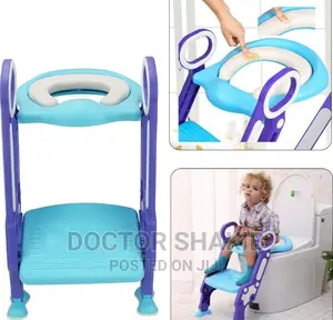 New Design High Quality Adjustable Toilet Trainer Stairs