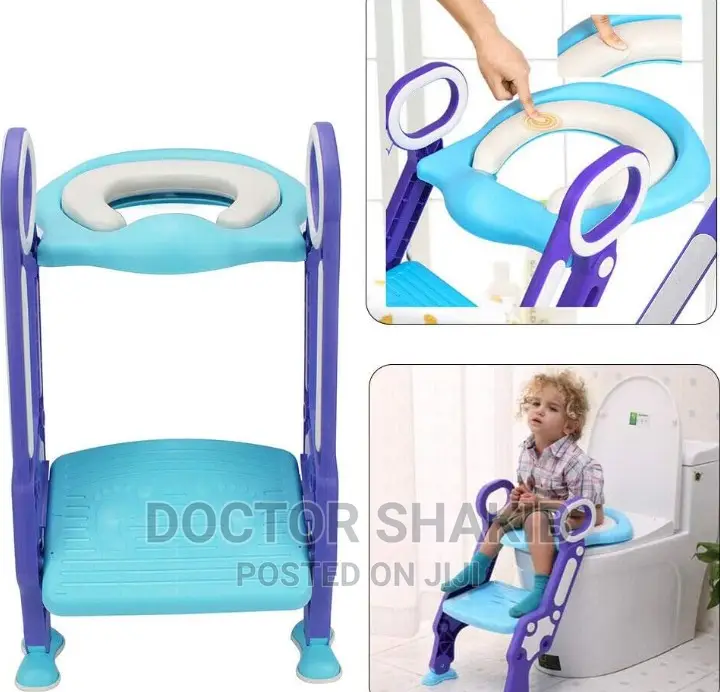 New Design High Quality Adjustable Toilet Trainer Stairs