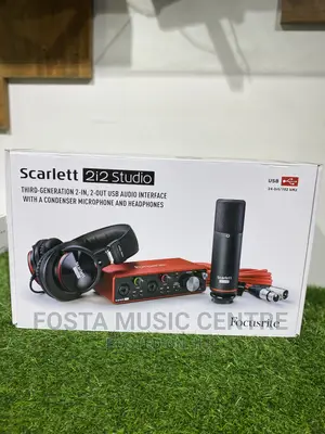 Focusrite 2i2 Studio Bundle