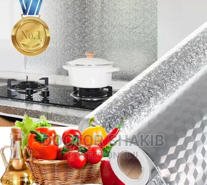 Self-Adhesive Aluminum Foil Sticker Heat Proof