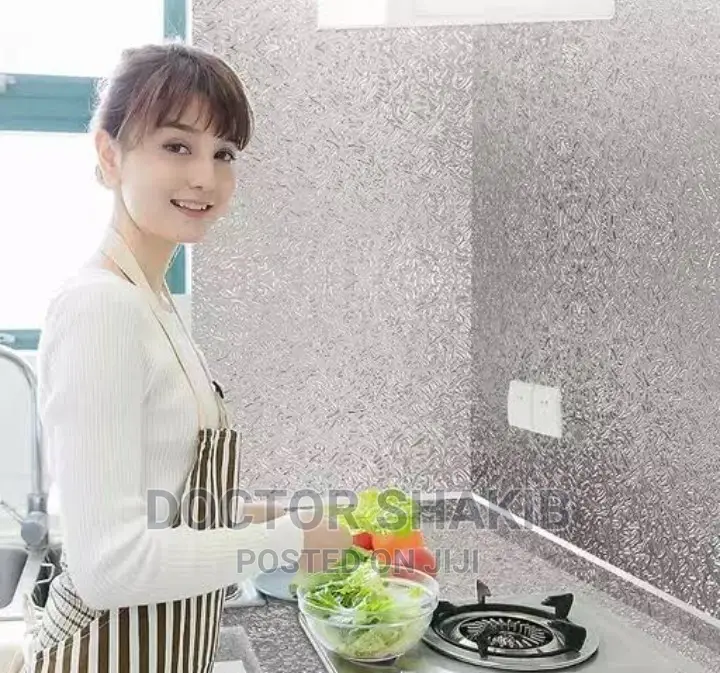 Self-Adhesive Aluminum Foil Sticker Heat Proof