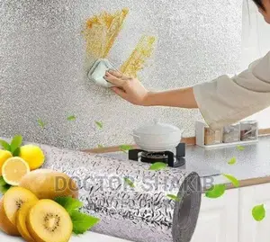 Self-Adhesive Aluminum Foil Sticker Heat Proof