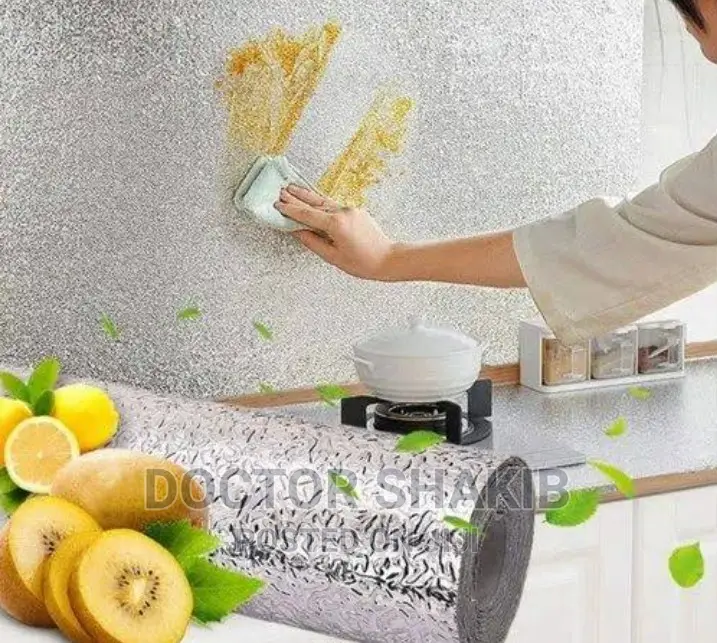 Self-Adhesive Aluminum Foil Sticker Heat Proof