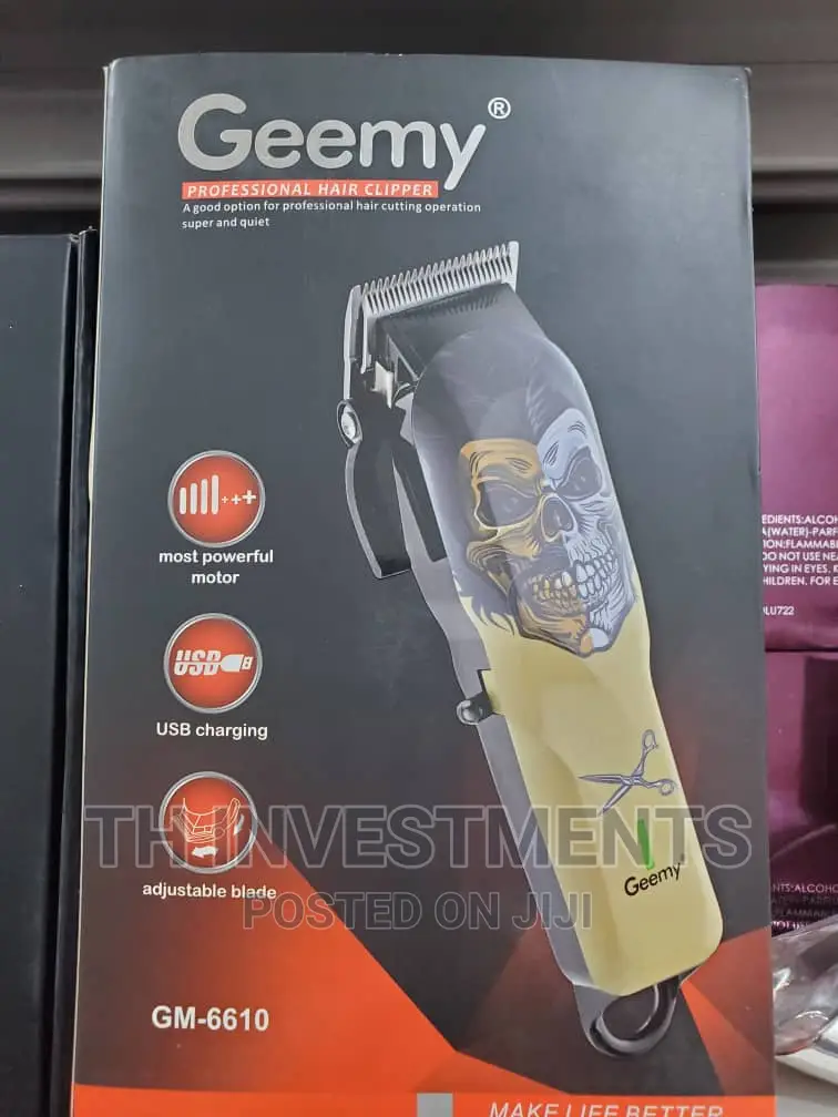 Geemy Rechargeable Hair Clipper.