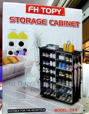 6 Layers Diy Storage Cabinet
