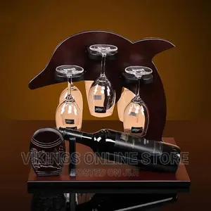 Wine Bottle and Glass Holder