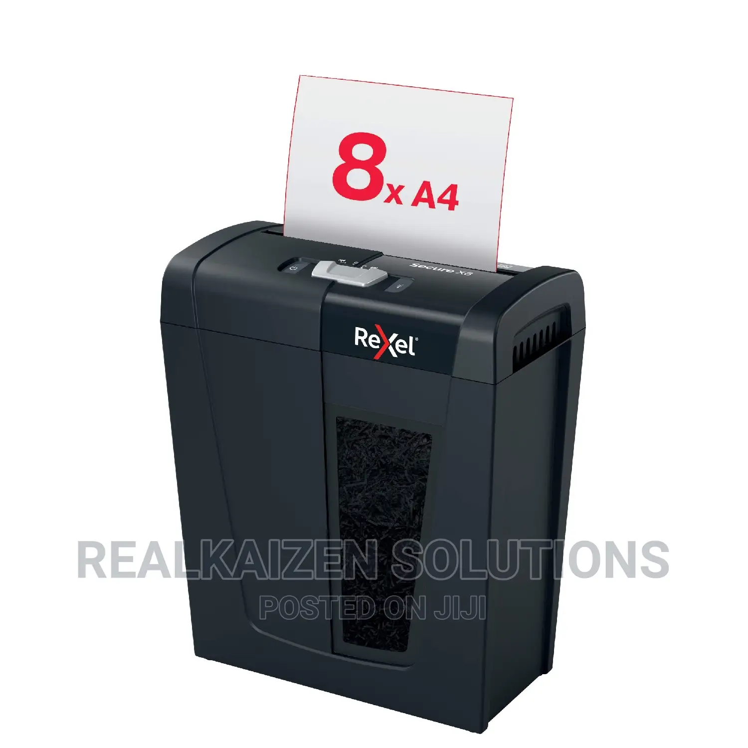 REXEL 14L Compact Secure 8 Papers Cross Cut Paper Shredder