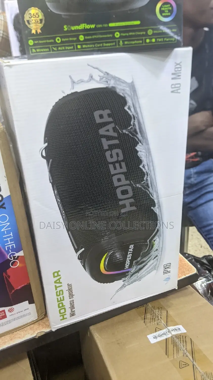 Hopestar A6 Max Wireless Speaker With Microphone