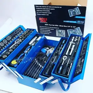 Toolbox With Tools 85pcs