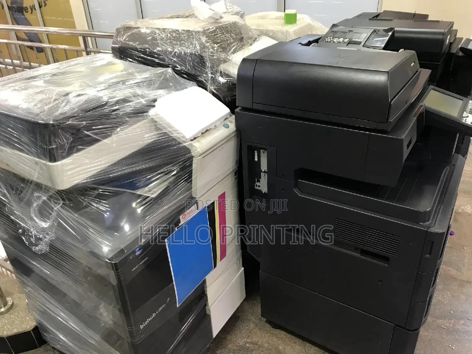 Bizhub C364e. Fast Color Printing.